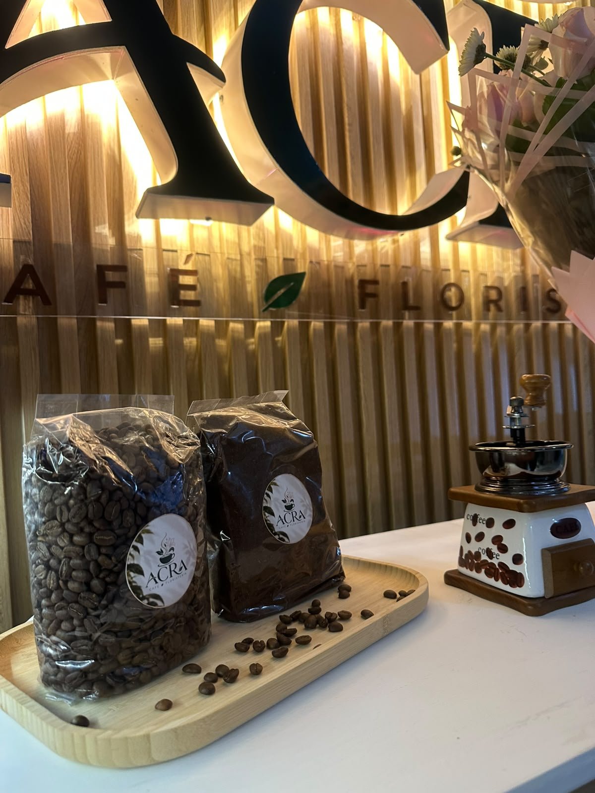 Café ACRA empacado para preparar en casa